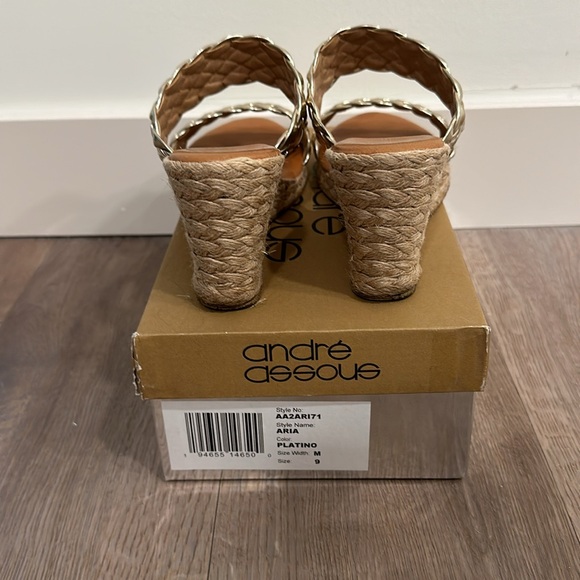 Andre Assous Aria wedge sandals - Picture 5 of 8